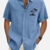 Tropical Palm Camp Shirt
