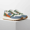 Retrotrack Vintage Runner – Ivory Forest Blue